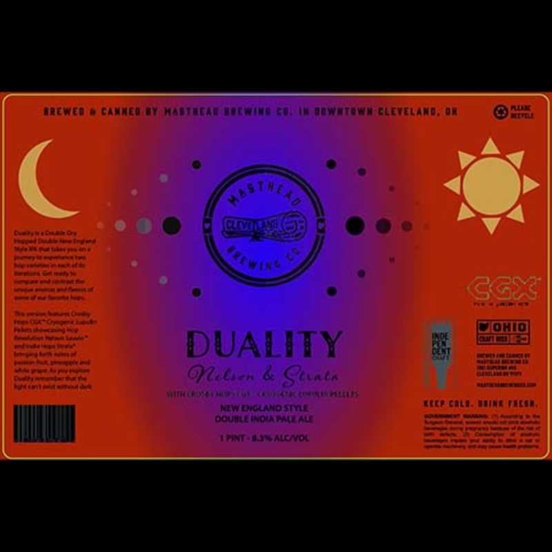 Masthead Duality New England DIPA 16OZ SINGLE CAN