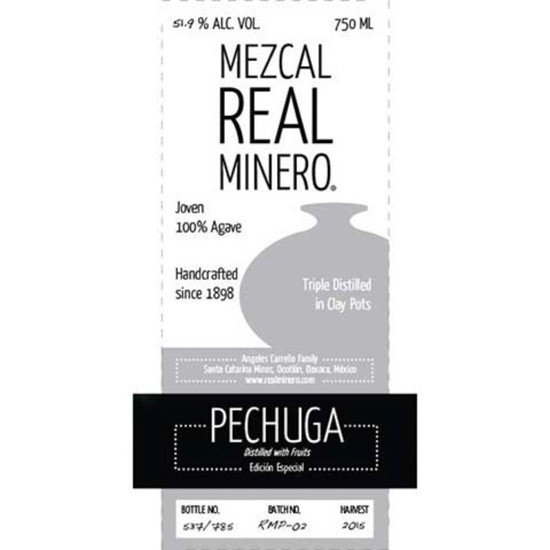 Mezcal Real Minero Pechuga 750ML BTL