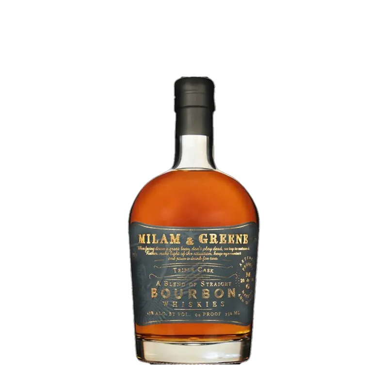 Milam & Greene Triple Cask Bourbon Whiskey 750mL