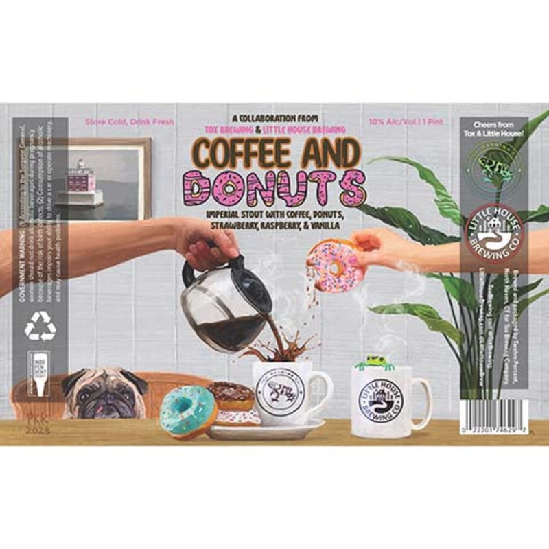 Tox Coffee and Donuts Imperial Stout 16OZ SINGLE CAN