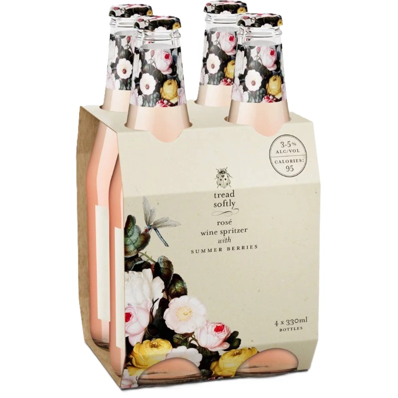 TREAD SOFTLY SUMMER BERRIES SPRITZER 4PK BT @ St. Albert [1053543] 1320 ml