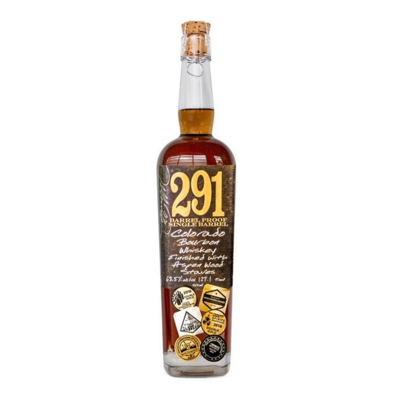 291 COLORADO BOURBON WHISKEY BARREL PROOF SINGLE BARREL 750ml