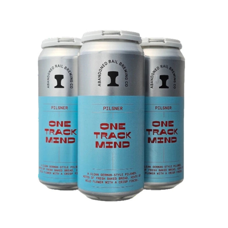 ABANDONED RAIL ONE TRACK MIND PILSNER 473ML 4PK CAN @ Sage Hill [1040975] 1892 ml