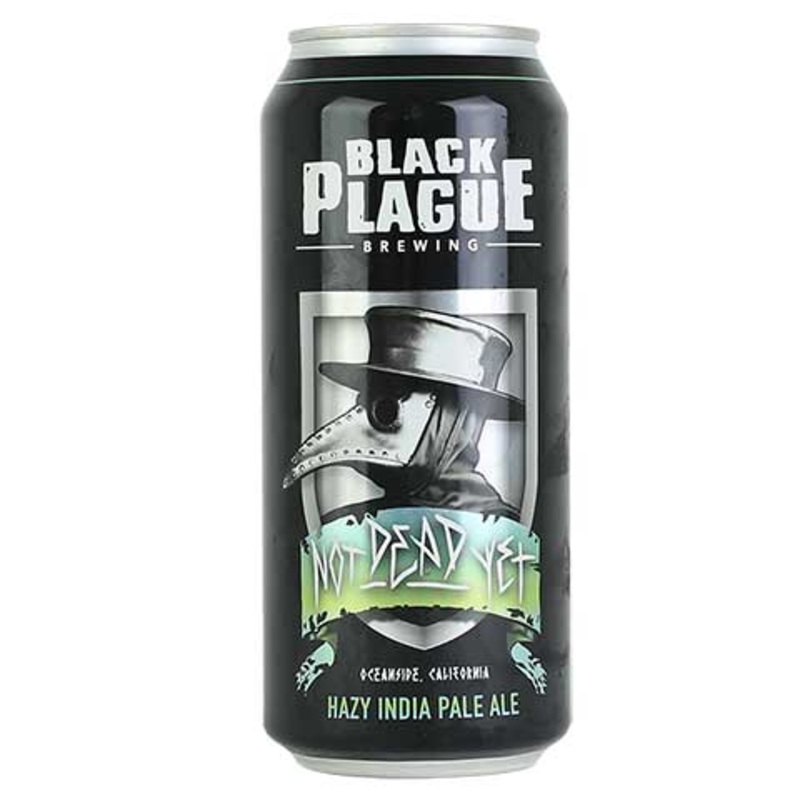 Black Plague Not Dead Yet Hazy IPA 16OZ SINGLE CAN