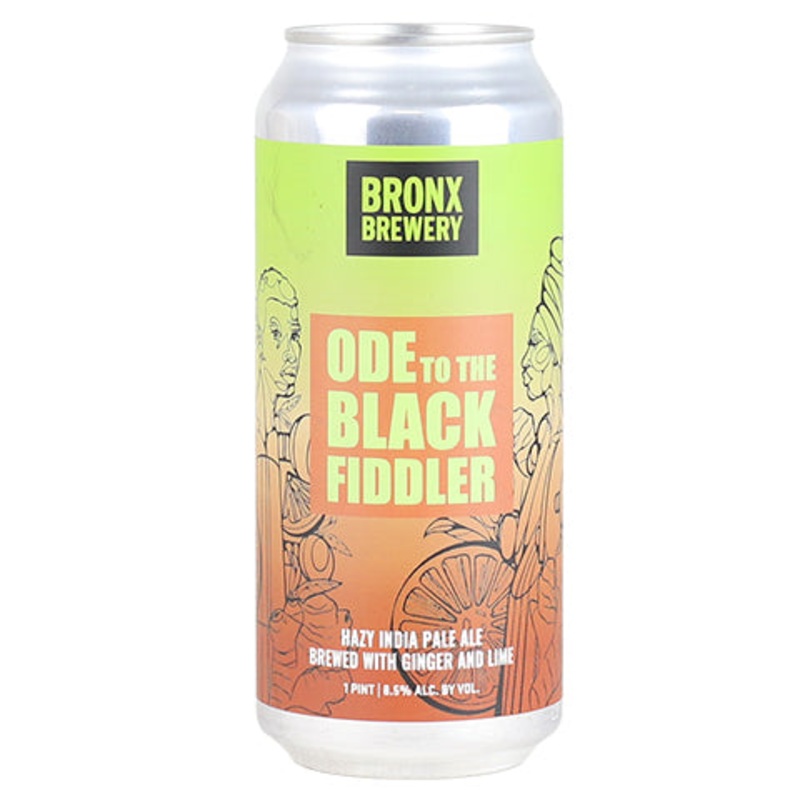 Bronx Ode To The Black Fiddler Hazy IPA 16OZ SINGLE CAN