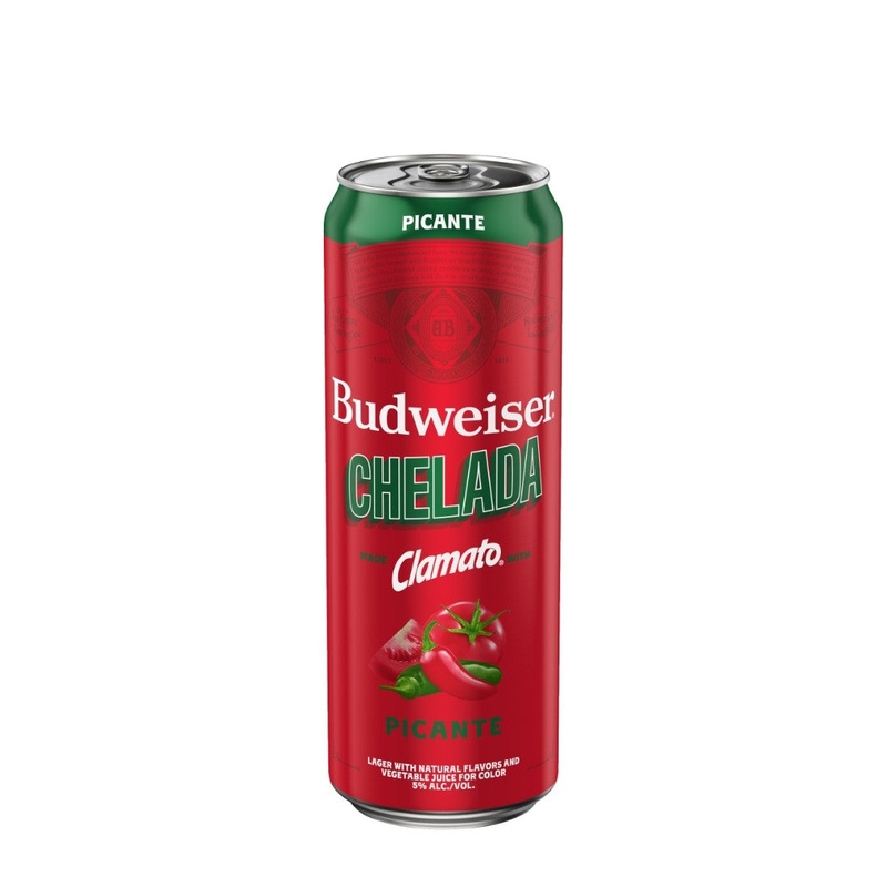 Budweiser Chelada Clamato Picante Beer 25 fl oz cans
