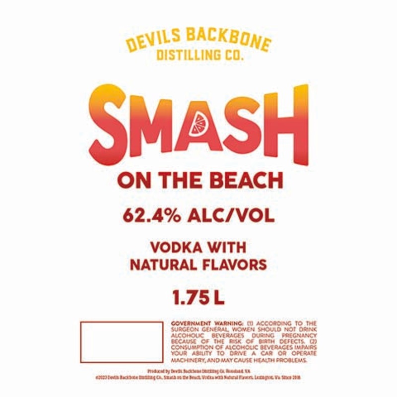 Devil's Backbone Smash on the Beach Vodka 1.75L BTL