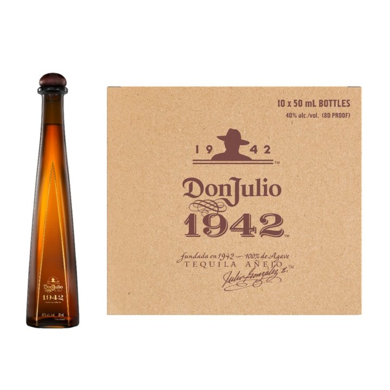 Don Julio 1942 Tequila 50ml (10 Pack)