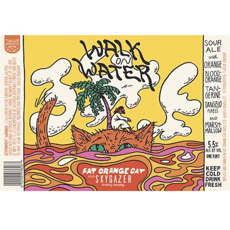 Fat Orange Cat Walk On Water Sour Ale 12OZ SINGLE CAN