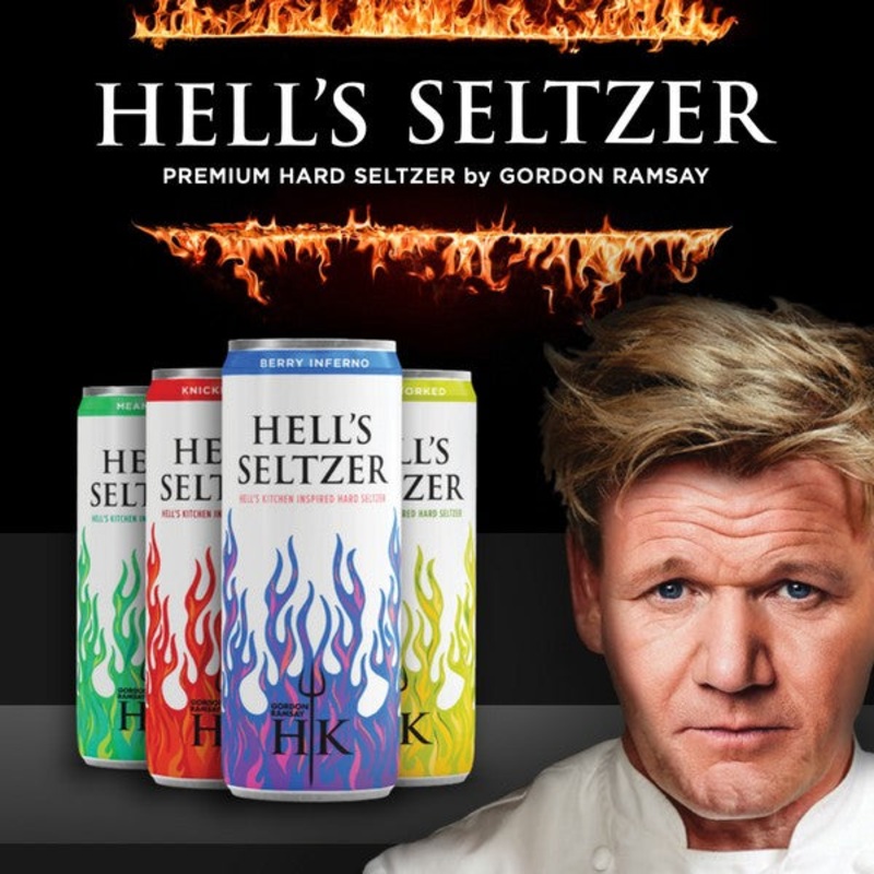 Hell's Seltzer Variety Pack by Gordon Ramsay 12PK 12OZ CAN