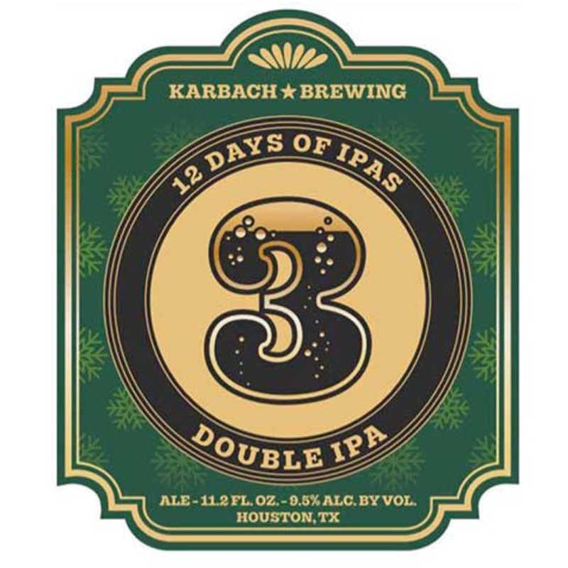 Karbach 3 DIPA 11.2OZ SINGLE BTL