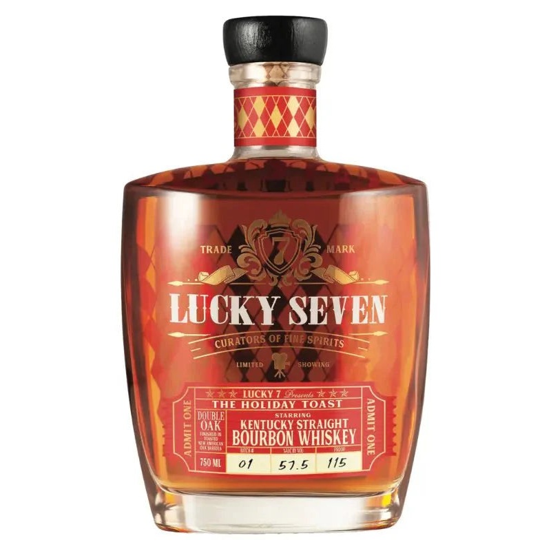 Lucky Seven The Holiday Toast Double Oak Straight Bourbon 750mL