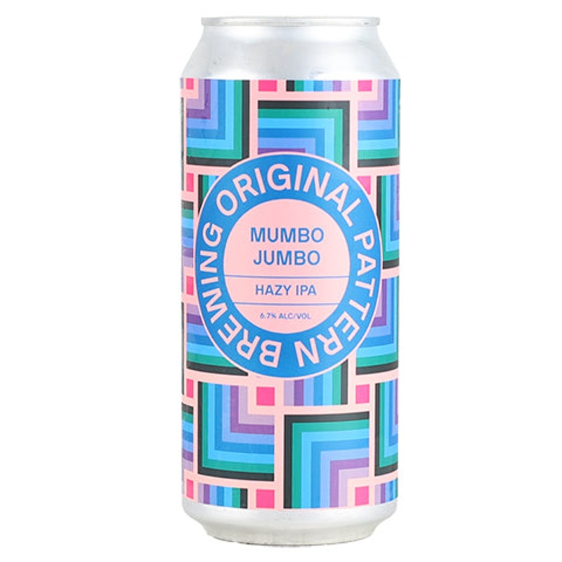 Original Pattern Mumbo Jumbo Hazy IPA 16OZ SINGLE CAN