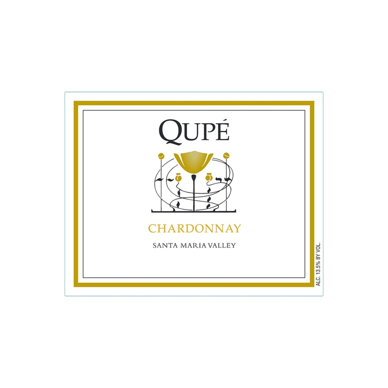 Qupe Chardonnay Y Block Santa Maria Valley 2021 750ML 750ML