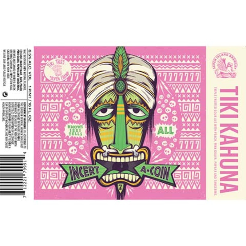 Seven Island Brewery Tiki Kahuna 16OZ SINGLE CAN