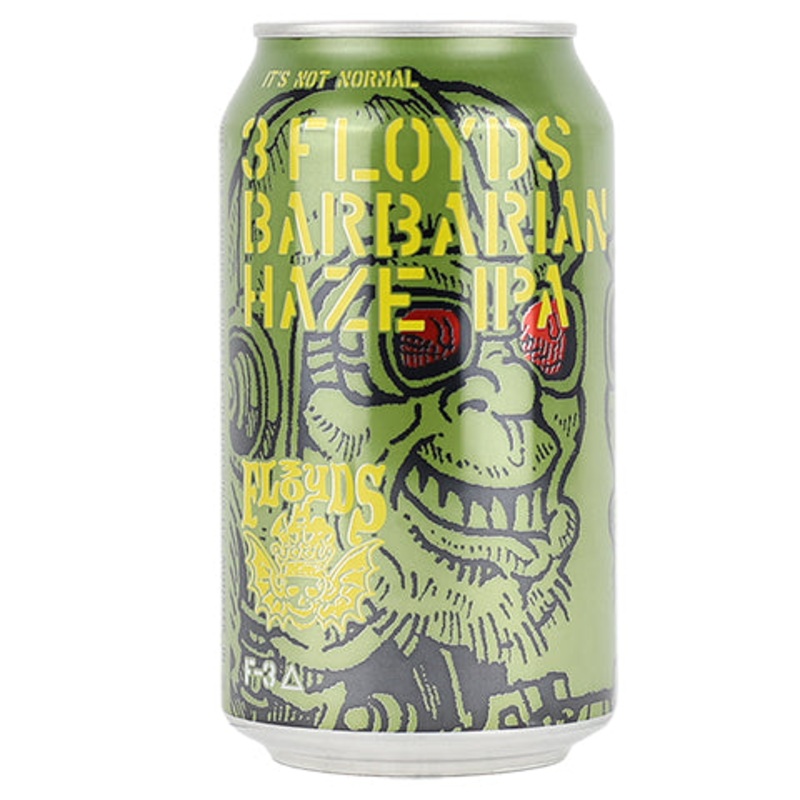 Three Floyds Barbarian Haze IPA 12OZ SINGLE CAN