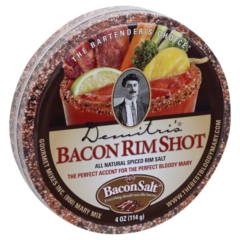 TRUE DEMITRI'S RIM SHOT RIMMING SALT BACON 4OZ @ MacTaggart Ridge [1047904] 118 ml