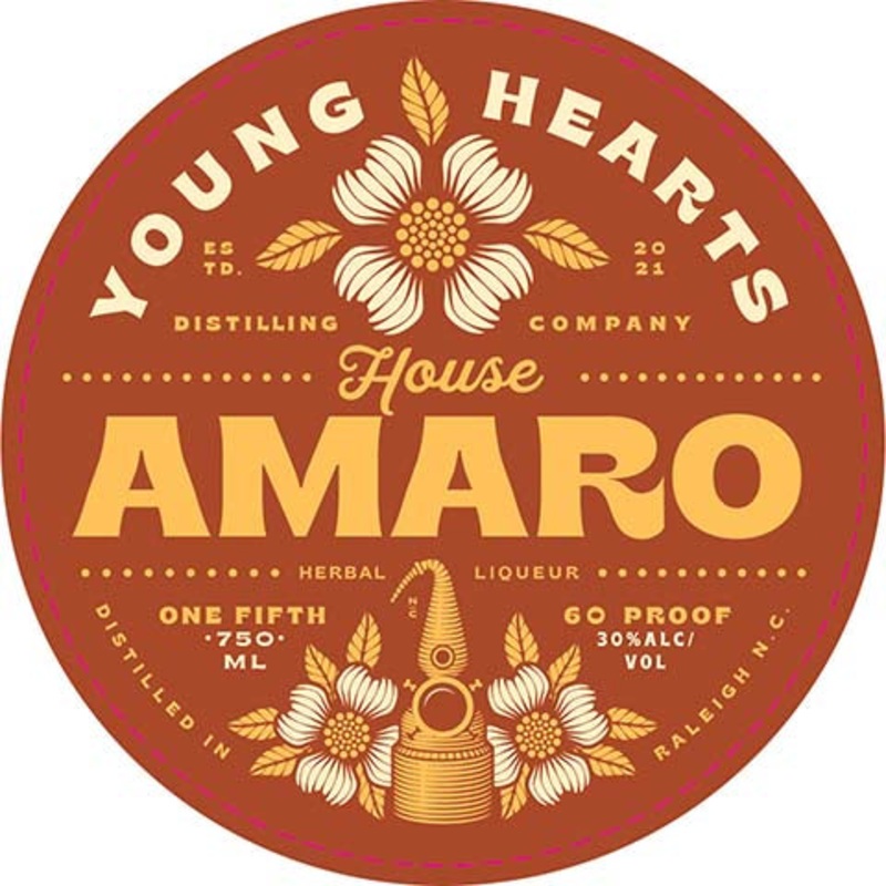 Young Hearts House Amaro Herbal Liqueur 750ML BTL