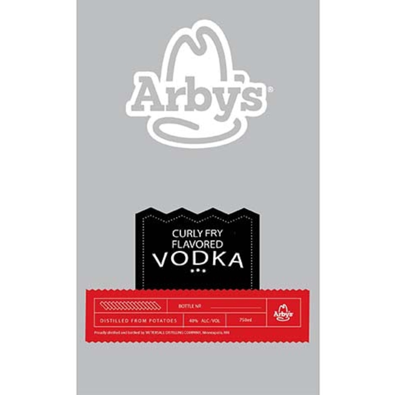 Arby's Curly Fry Flavored Vodka 750ML BTL