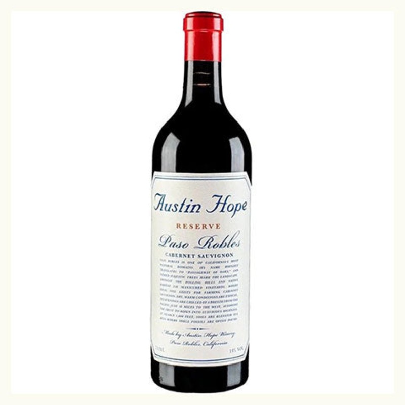 Austin Hope Paso Robles Reserve Cabernet Sauvignon 2020 750ML BTL