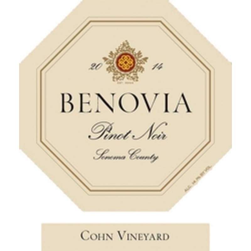 BENOVIA PINOT NOIR COHN ESTATE 2019 750 mL