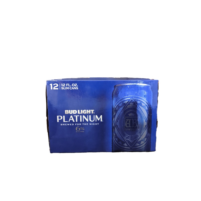 Bud Light Platinum 12 Pack Cans