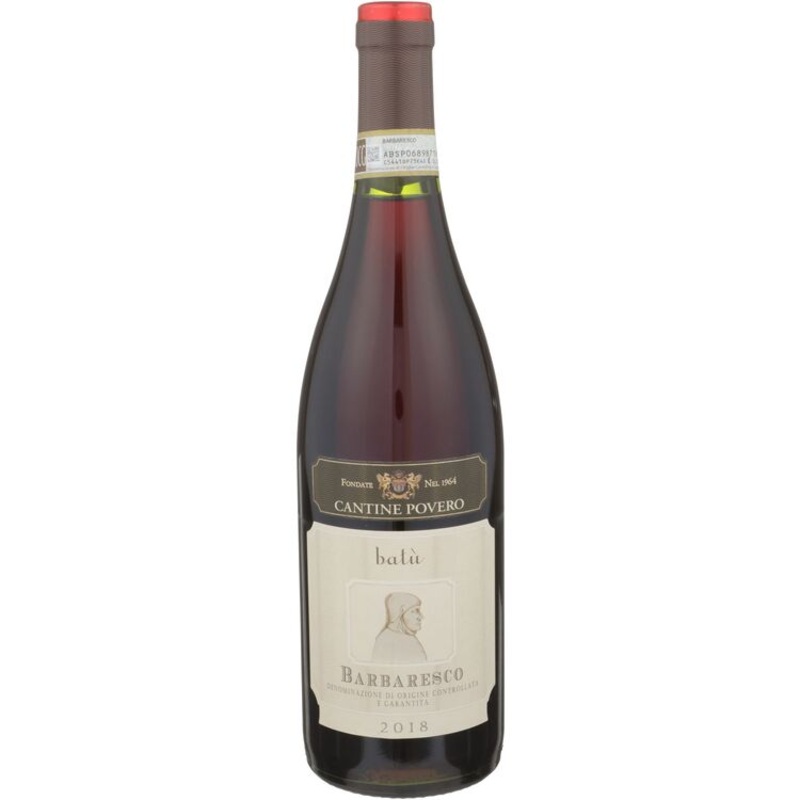 CANTINE POVERO BARBARESCO BATU 2019 750ML 750ML