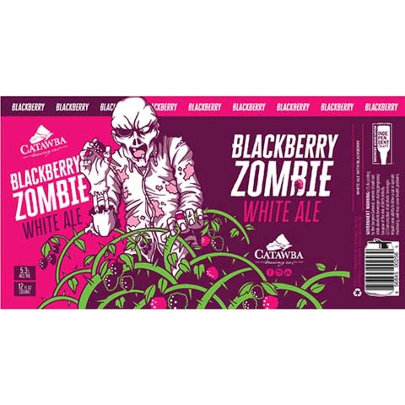 Catawba Blackberry Zombie White Ale 12OZ SINGLE CAN