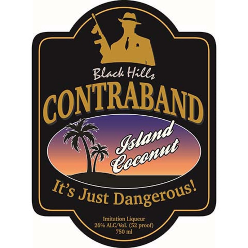 Contraband Island Coconut Imitation Liqueur 750ML BTL