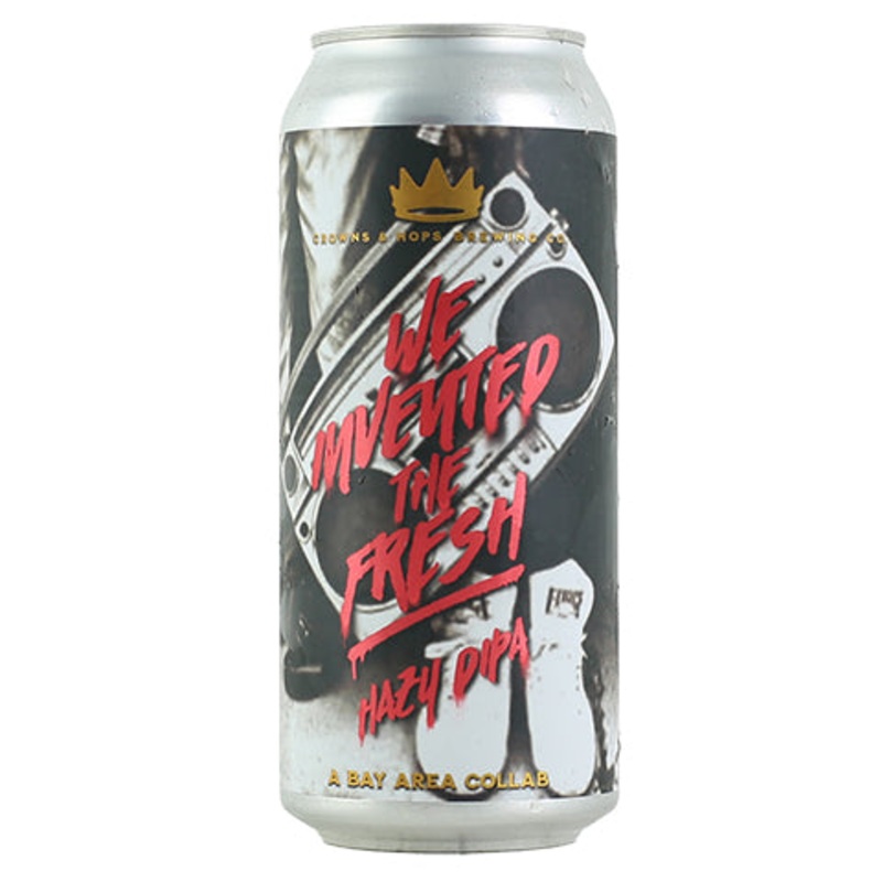 Crowns & Hops/Hella We Invented The Fresh Hazy DIPA 16OZ SINGLE CAN