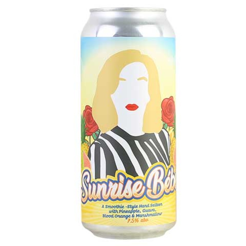 Hop Capital Sunrise Bebe Smoothie Style Hard Seltzer 16OZ SINGLE CAN