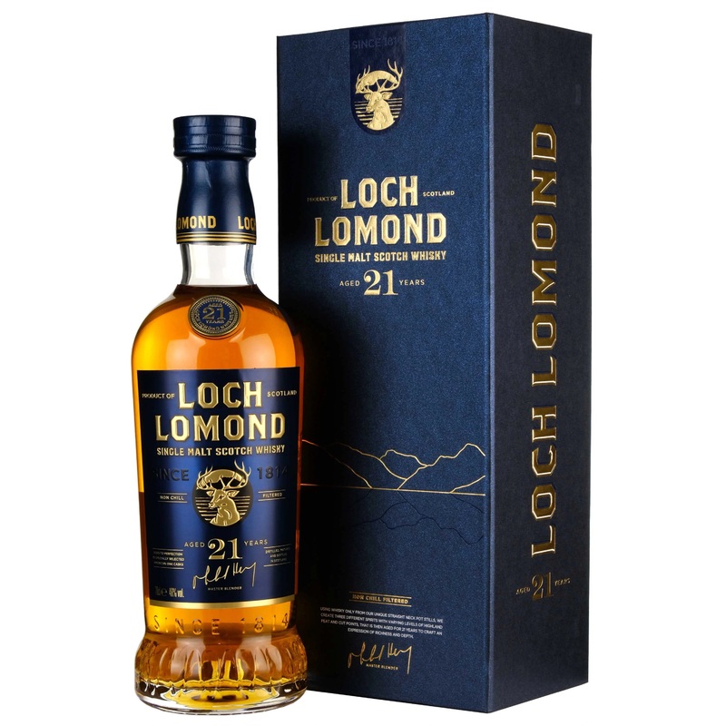 LOCH LOMOND 21YR HIGHLAND SINGLE MALT WHISKY 700ML @ Windermere [1055647] 700 ml