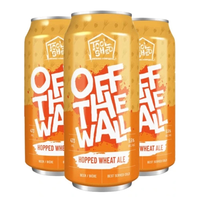 TOOL SHED OFF THE WALL HOPPED WHEAT ALE 473ML 4PK CAN @ Deerfoot City [1056563] 1892 ml