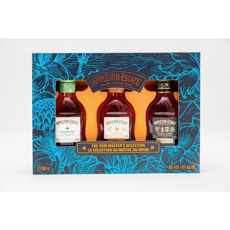 APPLETON ESTATE TASTER PACK 200ML 3PK @ Lethbridge [1037285] 600 ml