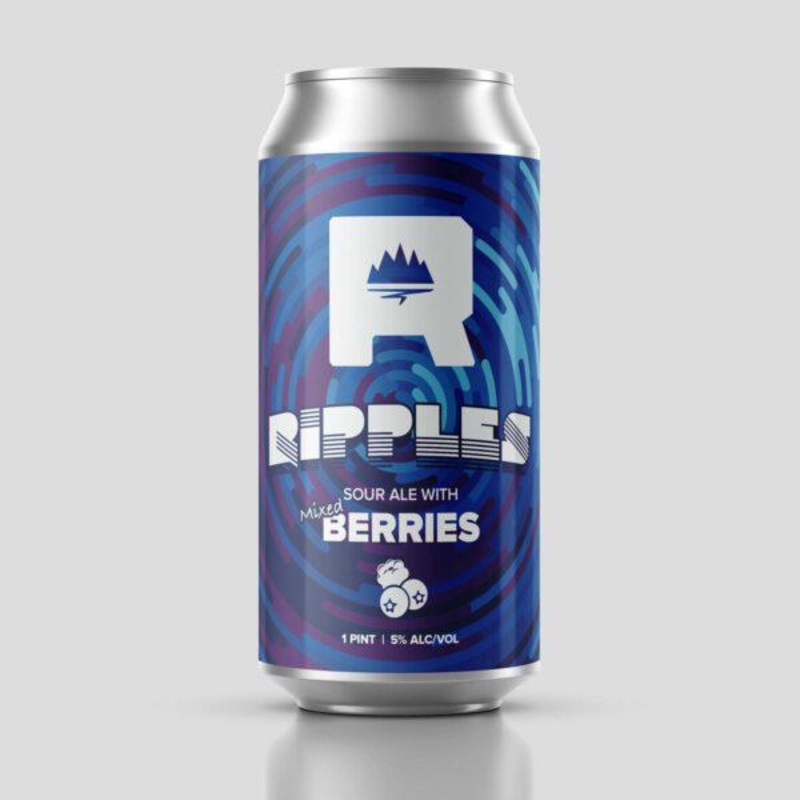 Beer RI Ragged Island 4pk Ripples Mixed Berry Sour