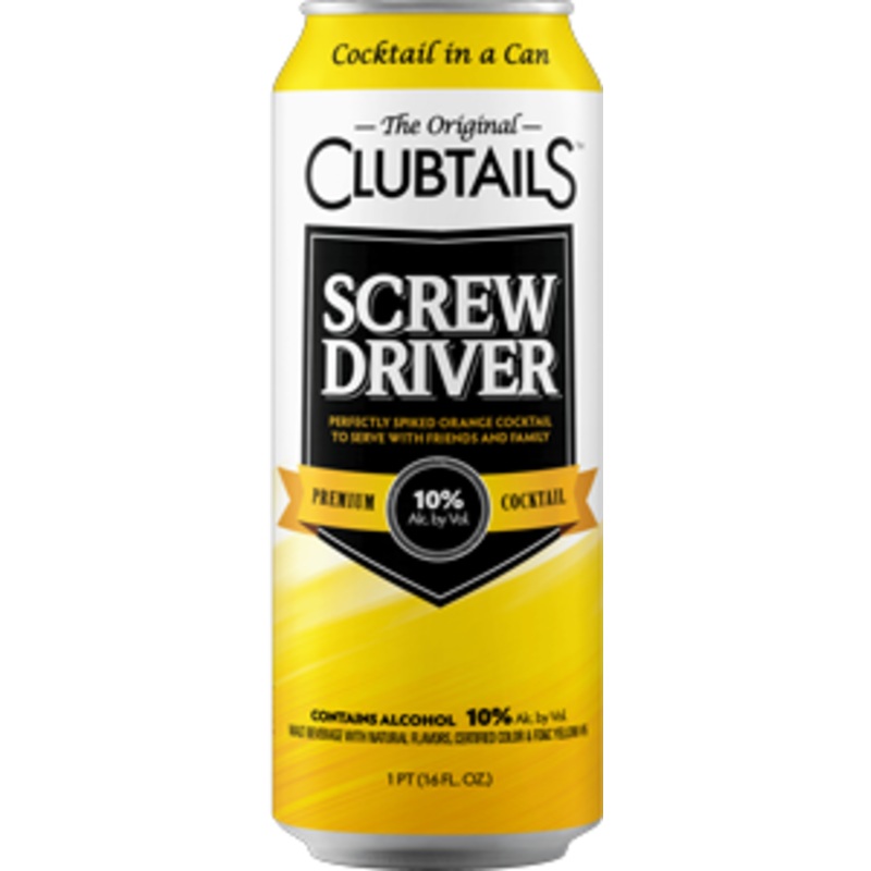 Clubtails Screwdriver 12 - 24oz Cans