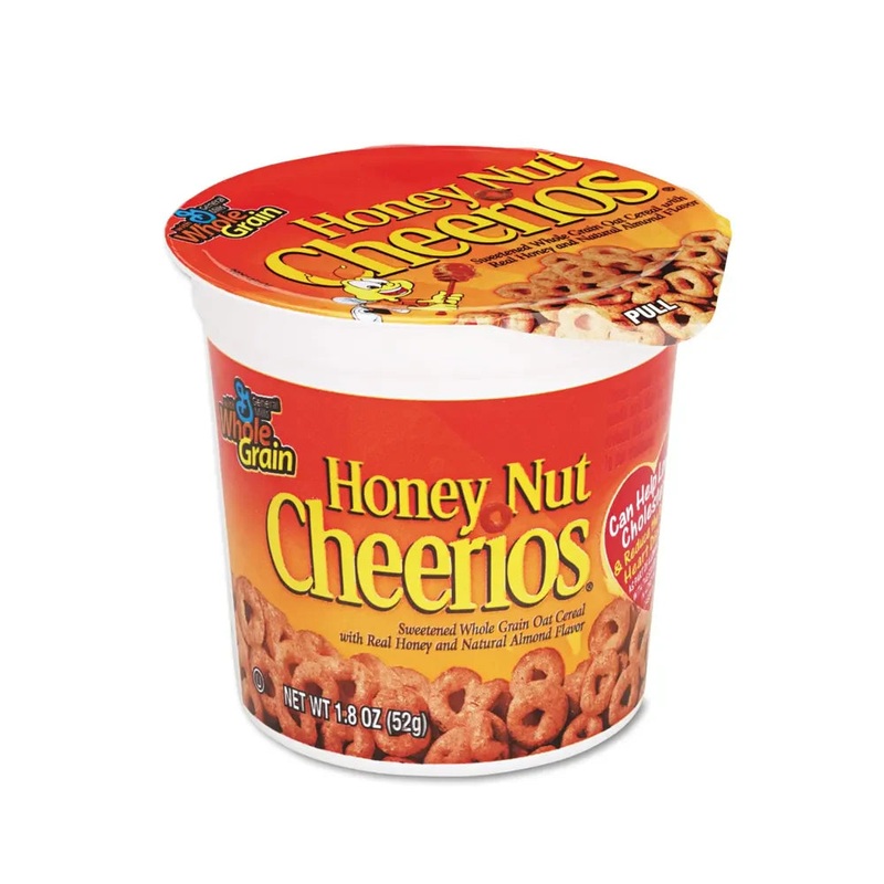Honey Nut Cheerios Heart Healthy Cereal Cup (1.8 oz)