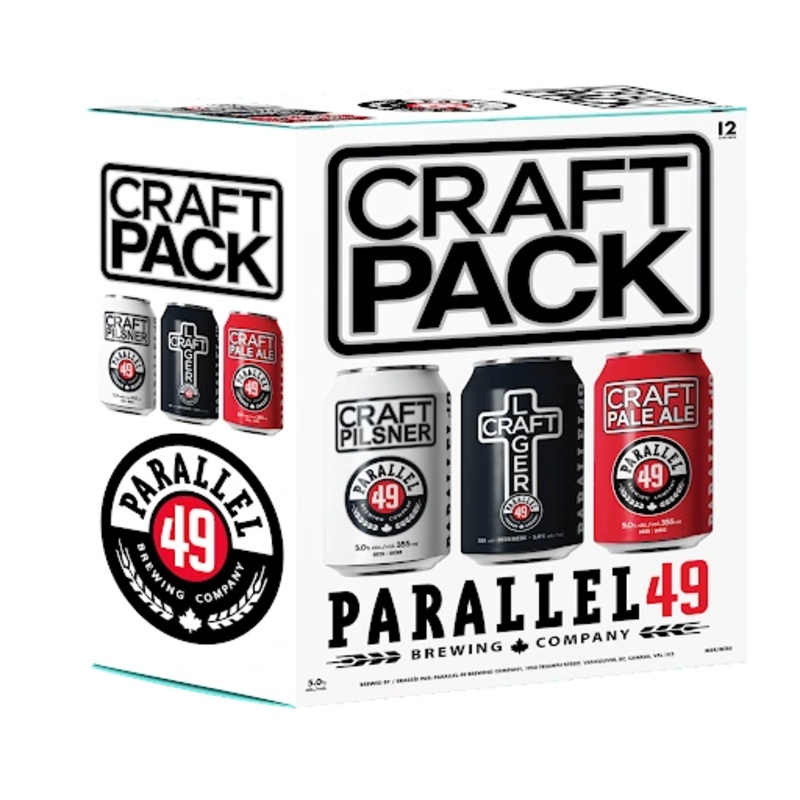 PARALLEL 49 CRAFT PACK 355ML 12PK CAN @ Deerfoot City [1053489] 4260 ml