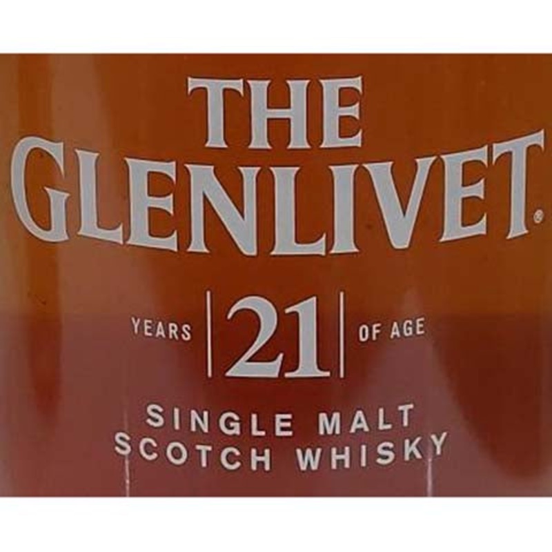 The Glenlivet 21-Year-Old Single Malt Scotch Whisky 750ML BTL