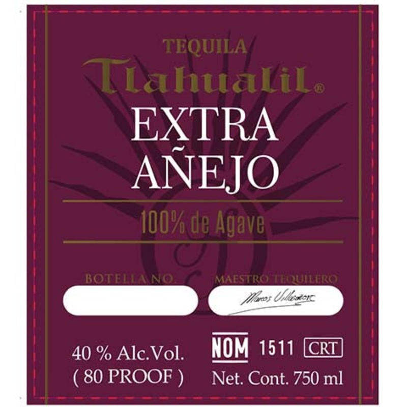 Tlahualil Extra Anejo Tequila 750ML BTL