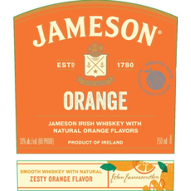 Whiskey Irish Jameson 750ml Orange