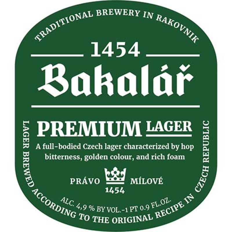 Bakalar Premium Lager 500ML BTL