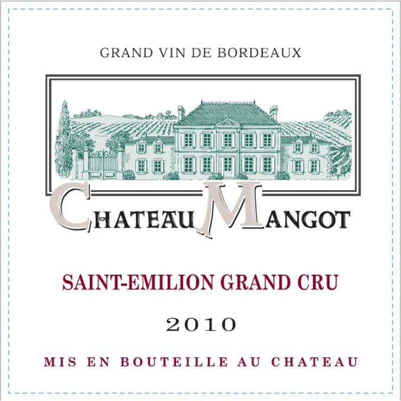 CH MANGOT ST EMILION GRAND CRU 2018 750 mL