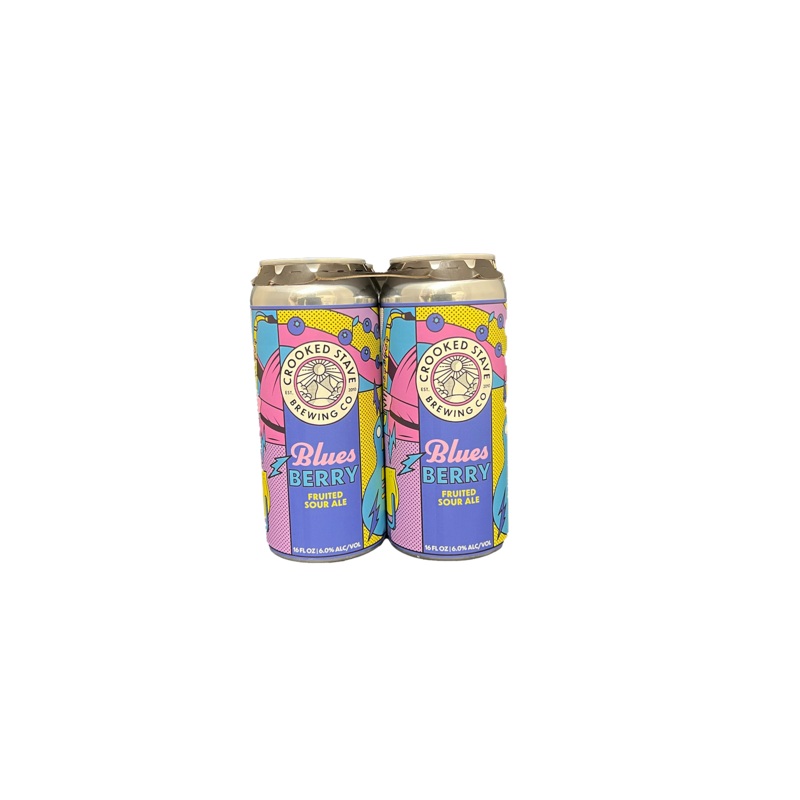 Crooked Stave Blues Berry Sour Ale 4 Pack Cans