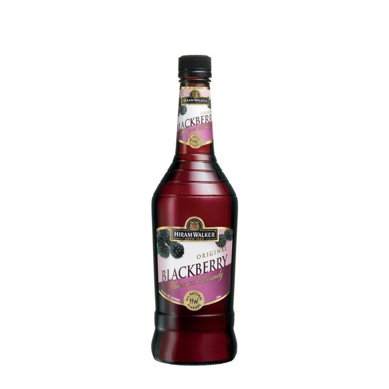 Hiram Walker Original Blackberry Flavored Brandy 750mL