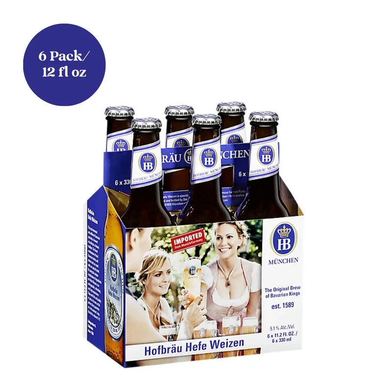 Hofbrau Hefe Weizen 6pk 12 fl oz
