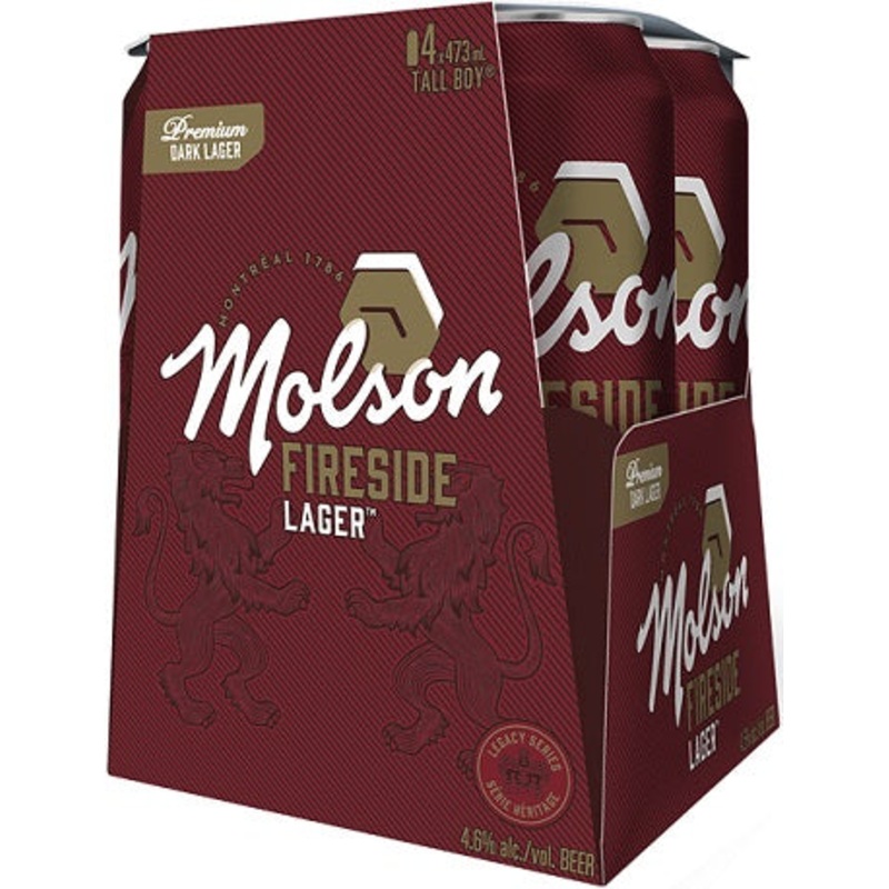MOLSON FIRESIDE 4 CAN 473 ML
