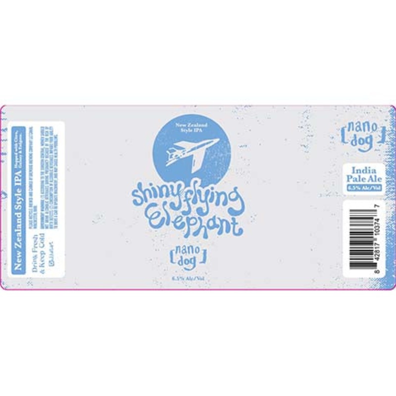 Nano Dog Shiny Flying Elephant IPA 16OZ SINGLE CAN
