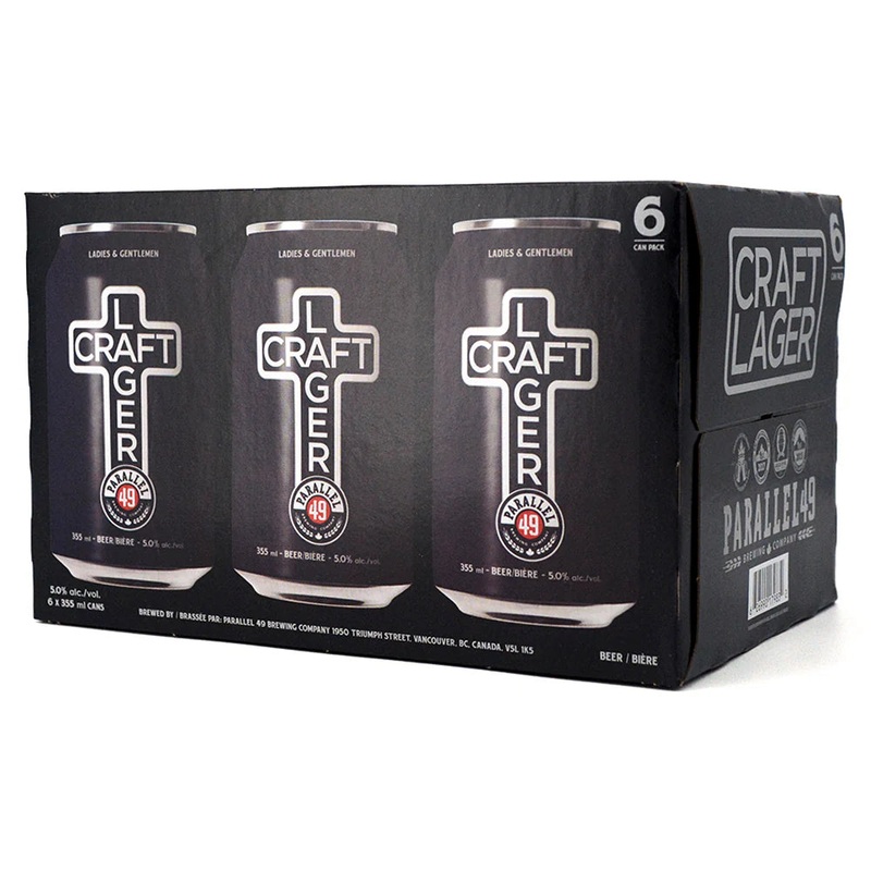 PARALLEL 49 CRAFT LAGER 355ML 6PK CAN @ St. Albert [1017632] 2130 ml