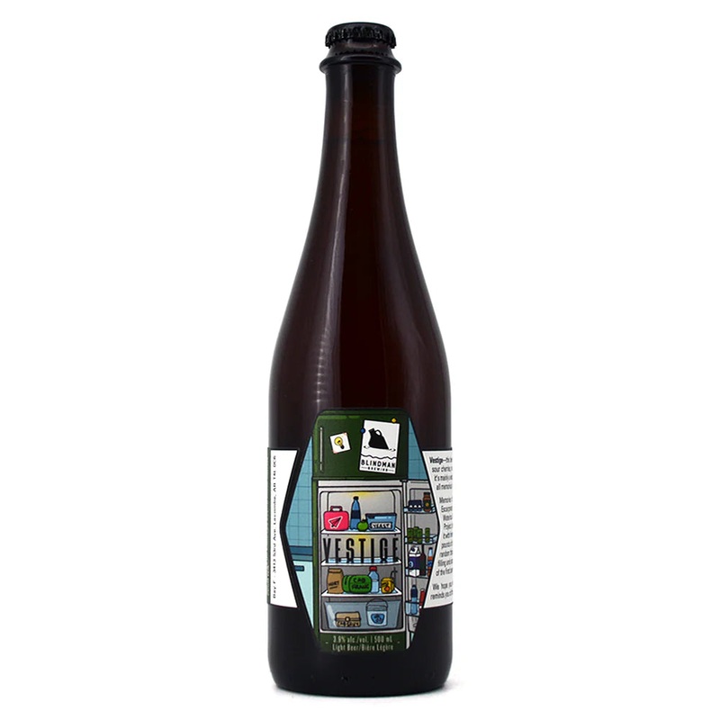 BLINDMAN VESTIGE BARREL AGED CHERRY ALE 500ML BT @ Sage Hill [1033196] 500 ml